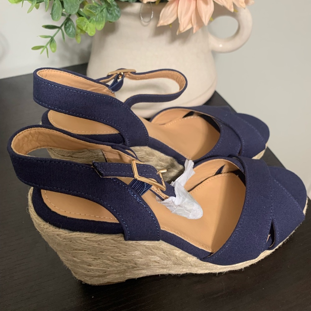 Guayonng Womens Espadrilles Wedges Sandals Platform Heels